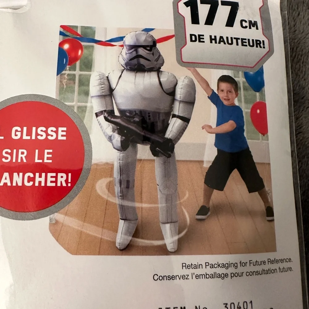 Star Wars Balloon Stormtrooper Giant Gliding 70